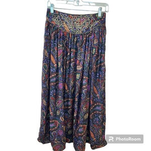 Miss O by Oscar de la Renta Silk Midi Skirt. Size 10